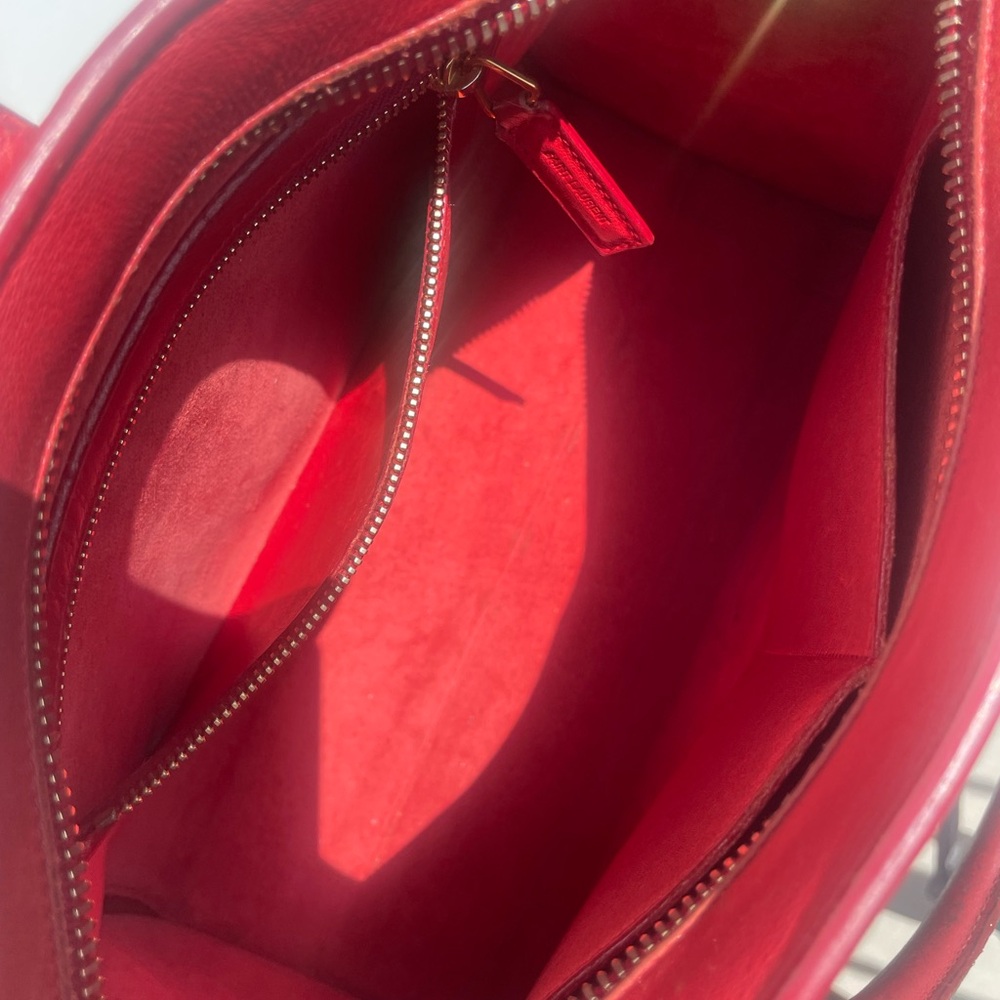 Yves Saint Laurent Scarlet Satchel - Picture 5 of 10